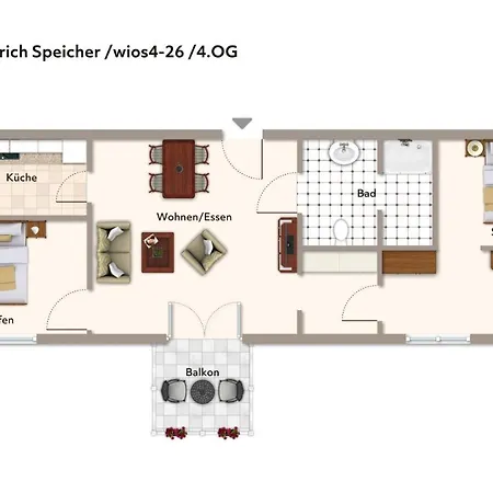 Ohlerich Speicher 4-26 شقة *